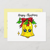 Frohe Weihnachten Postkarte (Vorne/Hinten)