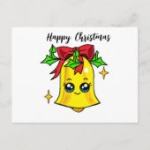 Frohe Weihnachten Postkarte (Vorderseite)