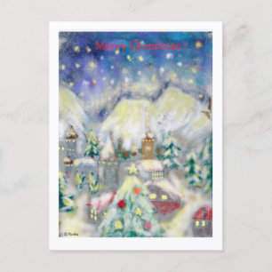 Frohe Weihnachten ! Postkarte