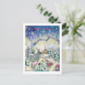 Frohe Weihnachten ! Postkarte (Stehend Vorderseite)
