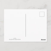 Frohe Weihnachten ! Postkarte (Rückseite)