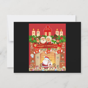 Frohe Weihnachten Postkarte