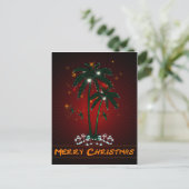 Frohe Weihnachten - Postkarte (Stehend Vorderseite)
