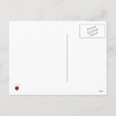 Frohe Weihnachten - Postkarte (Rückseite)