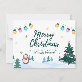 Frohe Weihnachten Postkarte