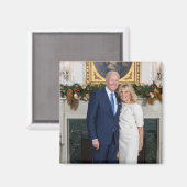 Frohe Weihnachten, Präsident Joe Biden & 1. Lady Magnet (Vorderseite/Rückseite)