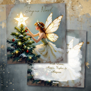 Frohe Weihnachten Pretty Fairy Personalisiertes
