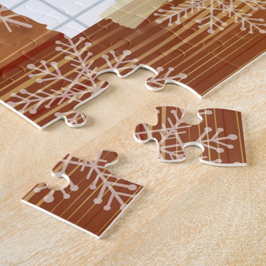 Frohe Weihnachten Puzzle (Seite)