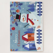 Frohe Weihnachten Puzzle (Vertikal)