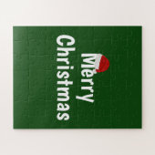 Frohe Weihnachten Puzzle (Horizontal)