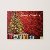 Frohe Weihnachten Puzzle (Horizontal)
