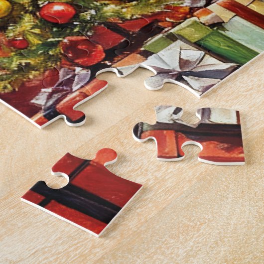Frohe Weihnachten Puzzle (Seite)