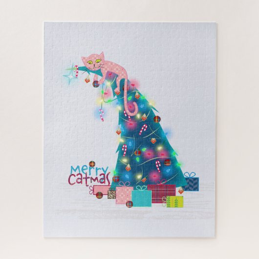 Frohe Weihnachten Puzzle (Vertikal)