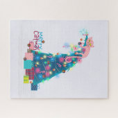 Frohe Weihnachten Puzzle (Horizontal)