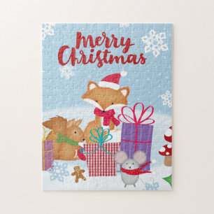 Frohe Weihnachten Puzzle