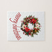 frohe Weihnachten Puzzle (Horizontal)