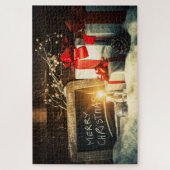 Frohe Weihnachten Puzzle (Vertikal)
