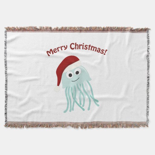 Frohe Weihnachten! Quallen Decke (Vorderseite)