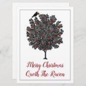 Frohe Weihnachten Quoth The Raven (Vorne/Hinten)