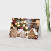 Frohe Weihnachten Real Anwesen Gingerbread House (Vorderseite)
