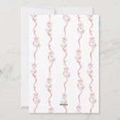 Frohe Weihnachten Red Bow (Rückseite)