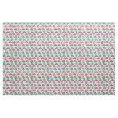 Frohe Weihnachten Red Car Weihnachtsbaum Muster Stoff (Fat Quarter (45,7 x 55,9 cm))