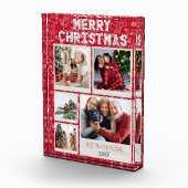 Frohe Weihnachten Red Doodles 5 Foto Familie Weihn (Rechts)