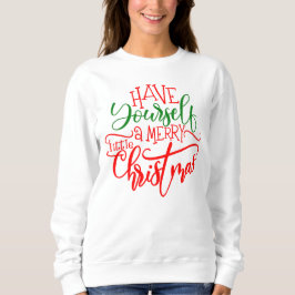 Frohe Weihnachten Red Green Sweatshirt