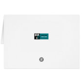 Frohe Weihnachten. Red Kardinals Custom Holiday Ca (Rückseite Horizontal)