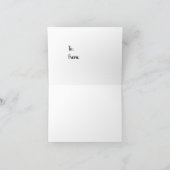 Frohe Weihnachten Red Truck Weihnachtsbaum Karte (Innenseite)