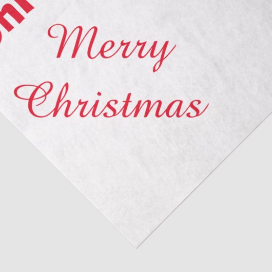 Frohe Weihnachten Reindeer Gruß Seidenpapier (Detail)