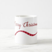 Frohe Weihnachten Reindeer Long Scarf Kaffeetasse (Mittel)