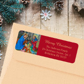 Frohe Weihnachten Religiöse Christlich mittelalter