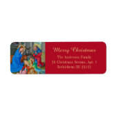 Frohe Weihnachten Religiöse Christlich mittelalter (Vorne)