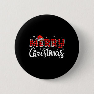Frohe Weihnachten Rentiere Xmas Familie Frauen Män Button