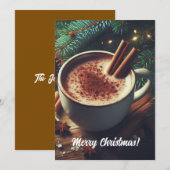 Frohe Weihnachten Retro   (Vorne/Hinten)