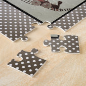 Frohe Weihnachten, Retro Puzzle (Seite)