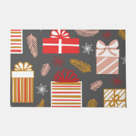 Frohe Weihnachten Retro Stars Urlaub Fußmatte