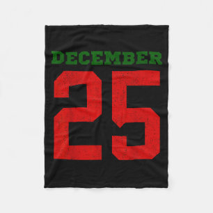 Frohe Weihnachten Retro Xmas Dezember Feiertag Män Fleecedecke