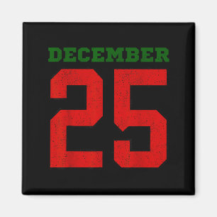 Frohe Weihnachten Retro Xmas Dezember Feiertag Män Magnet