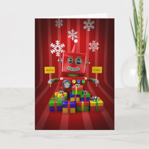 Frohe Weihnachten Roboter