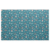 Frohe Weihnachten rollen Muster - Wintermuster Stoff (Fat Quarter (45,7 x 55,9 cm))