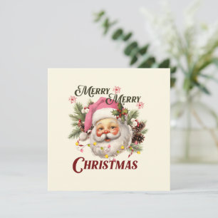 Frohe Weihnachten - Rosa Weihnachten