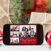 Frohe Weihnachten Rot 4 Foto