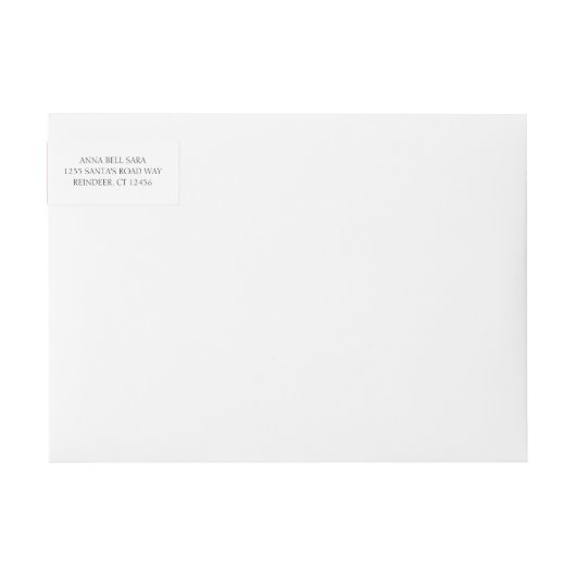 Frohe Weihnachten Rot & Bilderschnee Name - weiß/r (Vorderseite)