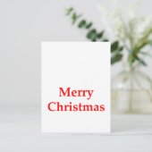 Frohe Weihnachten Rot das MUSEUM Zazzle Geschenke (Stehend Vorderseite)