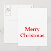 Frohe Weihnachten Rot das MUSEUM Zazzle Geschenke (Vorne/Hinten)