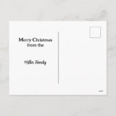 Frohe Weihnachten rot und grün (Rückseite)