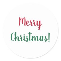 Frohe Weihnachten Rot und grüne Script Typografie