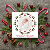 Frohe Weihnachten Rote Calligraphie Ein Foto